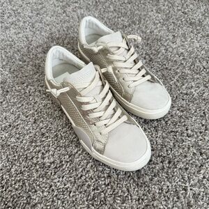 Dolce Vita Gold & Tan Zina Sneakers
